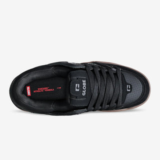 Globe Skateboard Shoes Fusion Black/Tobacco Gum