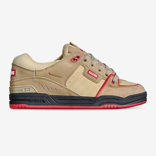 Globe Skateboard Shoes Fusion Khaki/Red