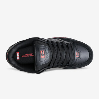 Globe Skateboard Shoes Tilt Black/Red/Charcoal