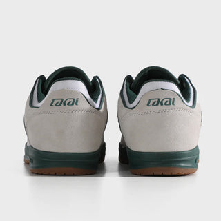 Lakai Skateboard Shoes Telford Low Elite White Suede Cordura Spruce