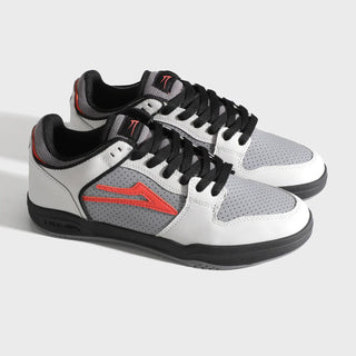 Lakai Skateboard Shoes Telford Low White Dove Coral