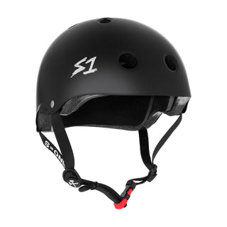S-One Skateboard Helmet Mini Lifer Black Matte XS + 2 Sizing Liners