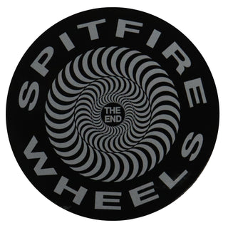Spitfire Wheels Sticker Classic Small Black/Grey 2.5"