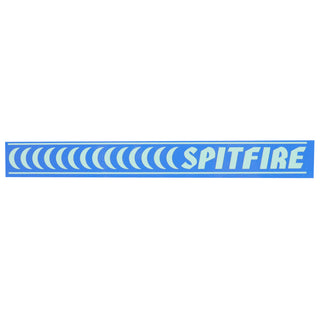 Spitfire Skateboard Barred Sticker Blue/Teal 8.75" x 1"