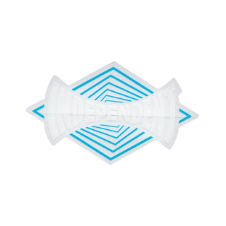 Independent Trucks Skateboard Sticker Vertigo Span Blue 3.5"