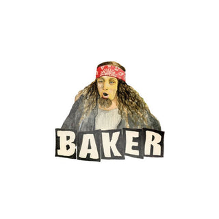 Baker Skateboard Sticker Tim Robinson I Think You Should Leave - Motacycles 4" x 3.75"