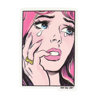 DGK Skateboards Sticker Teardrop 3.25" x 4.5"