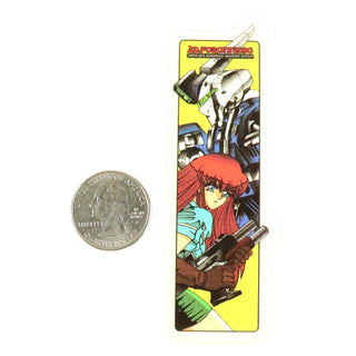 Hook Ups Skateboards Sticker - Mini Size - AD Force 2030 1.25" x 3.9"