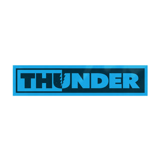 Thunder Skateboard Sticker Bolts Blue 5" x 1.2"