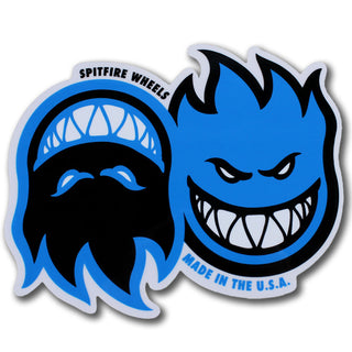 Spitfire Skateboard Sticker Eternal MD Blue 4"