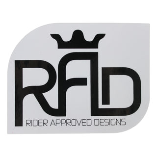 Rider Approved Designs Sticker 5.25" x 4"