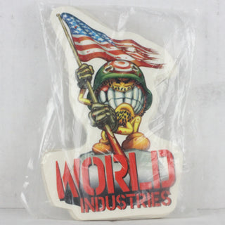 World Industries Sticker Pack - Flameboy Army Flag 24 Pack - NOS