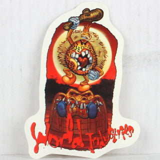 World Industries Sticker Pack - Flameboy Caveman 24 Pack - NOS