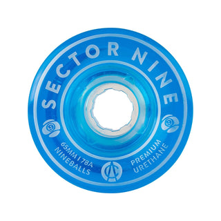 Sector 9 Longboard Wheels Nineballs Blue 65mm 78A