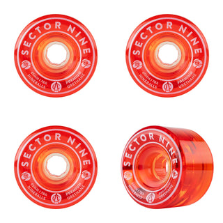 Sector 9 Longboard Wheels Nineballs Red 65mm 78A