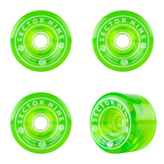 Sector 9 Longboard Wheels Nineballs Green 70mm 78A