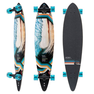 Sector 9 Longboard Complete Ledger Launch  9.25" x 40"