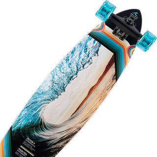 Sector 9 Longboard Complete Ledger Launch  9.25" x 40"