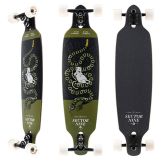 Sector 9 Longboard Fractal Rattler Drop Through 9" x 36"