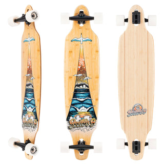 Sector 9 Longboard Lookout Take Off Drop Through 9.625" x 41.1"