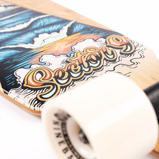 Sector 9 Longboard Lookout Take Off Drop Through 9.625" x 41.1"