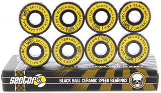 Sector 9 Bearings Black Ball Ceramic