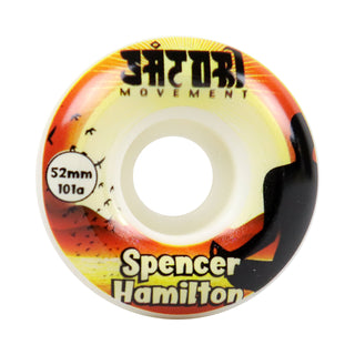 Independent Skateboard Trucks 149 + Satori 52mm 101A Wheels Indy Bearings Hardware Risers