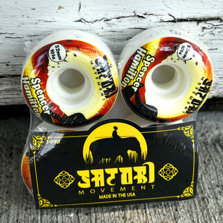 Satori Skateboard Wheels 52mm Spencer Hamilton Meditate 101A with Independent Bearings