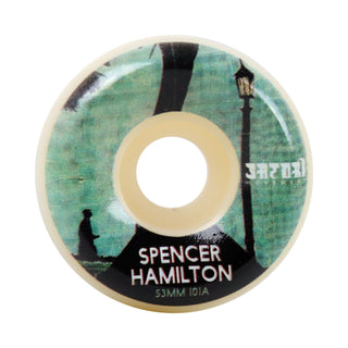 Satori Skateboard Wheels 53mm Spencer Hamilton Artist Conical 101A