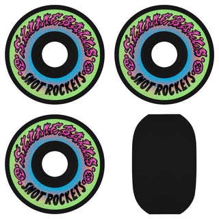 Santa Cruz Skateboard 8.25" with Independent Tiago Trucks, Slime Balls Wheels