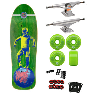Santa Cruz Old School Skateboard Complete Salba + Independent Trucks Triclops Wheels