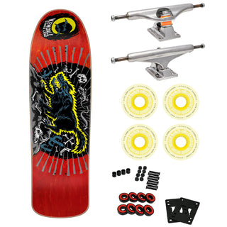 Santa Cruz Old School Skateboard Complete Kendall + Independent Trucks Ricta Wheels