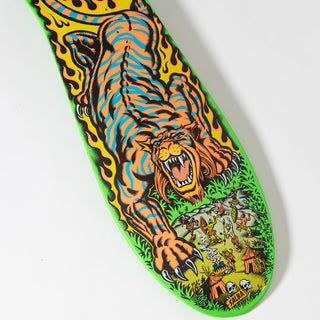 Santa Cruz Old School Skateboard Deck Salba Tiger Re-Issue 10.3" x 31.1"