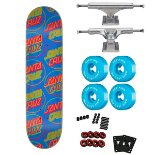 Santa Cruz Skateboard Complete Opus 8.125" + Slappy Trucks Mini Logo Wheels
