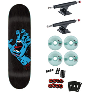 Santa Cruz Skateboard Complete Screaming Hand 8.6" Ace Trucks Snot Wheels