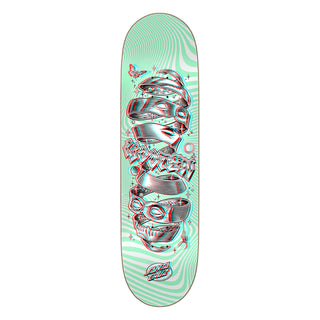 Santa Cruz Skateboard Deck Wooten Unwound Anaglyph 8.5" x 32.2"