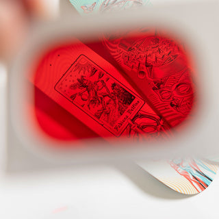 Santa Cruz Skateboard Deck Wooten Unwound Anaglyph 8.5" x 32.2"