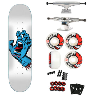 Santa Cruz Skateboard Complete Screaming Hand 8.25" Thunder Trucks Spitfire Wheels