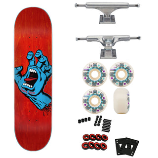 Santa Cruz Skateboard Complete Screaming Hand 8.0" Independent Triclops Upgrade