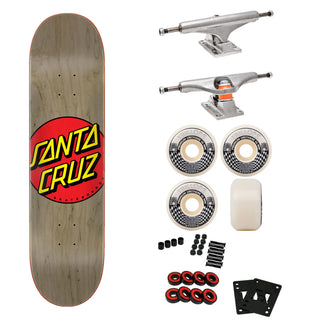 Santa Cruz Skateboard Complete Classic Dot 8.375" Independent Triclops Upgrade