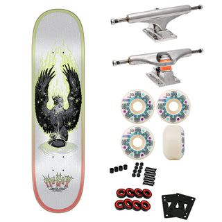Santa Cruz Skateboard Complete McCoy VX 8.0" + Independent Trucks Triclops Wheels