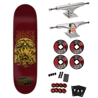 Santa Cruz Skateboard Complete Pace VX 8.5" + Independent Trucks OJ Wheels
