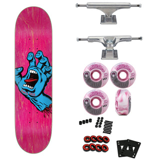 Santa Cruz Skateboard Complete Screaming Hand 7.8" Independent Triclops Upgrade