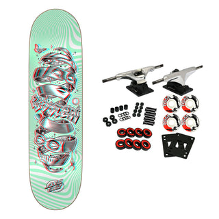 Santa Cruz Skateboard Complete Wooten Unwound Anaglyph 8.5" x 32.2"