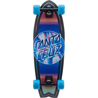 Santa Cruz Cruiser Iridescent Dot Shark Black 8.8" x 27.7"