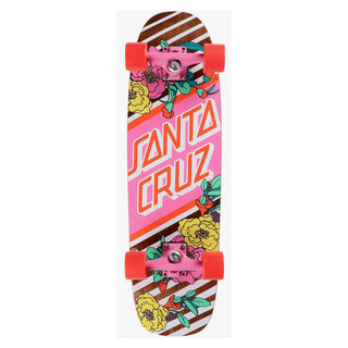 Santa Cruz Cruiser Floral Stripe Street Skate 8.4" x 29.4"