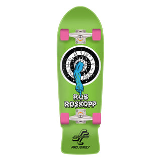 Santa Cruz Skateboard Complete Old School Rob Roskopp One Green 10" x 31.4"
