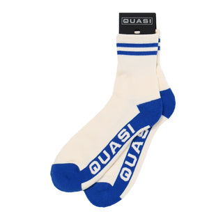 Quasi Skateboards Socks Euro Cream
