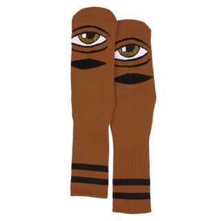 Toy Machine Skateboards Socks Sect Eye Chocolate