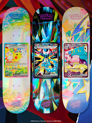 Santa Cruz x Pokémon TCG Blind Bag Skateboard Deck 8.0in x 31.6in